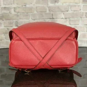 Michael Kors | Bags | Michael Kors Red Abbey Pebbled Leather  display picture 1
